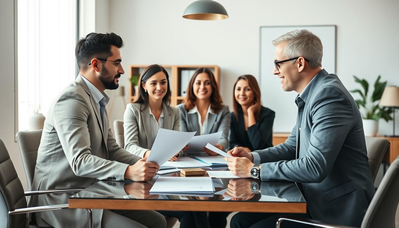 Real estate ownership transfer paperwork and closing verification